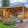 Blokhut - Tuinhuis Diederick | 28 mm | vuren onbehandeld