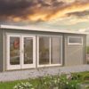 Goedkooptuinhuis Flow 1 Blokhut - Tuinhuis Flow 2.0 | 40 mm | vuren onbehandeld
