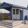Blokhut - Tuinhuis Georg | 28 mm | vuren onbehandeld