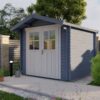 Goedkooptuinhuis Gitte 2 Blokhut - Tuinhuis Gitte | 28 mm | vuren onbehandeld
