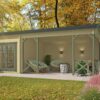 Blokhut - Tuinhuis Kukka | 40 mm | vuren onbehandeld