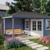 Goedkooptuinhuis Marku 1 Blokhut - Tuinhuis Markku | 28 mm | vuren onbehandeld
