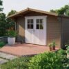 Goedkooptuinhuis Murcia Blokhut - Tuinhuis Murcia | 34 mm | vuren onbehandeld