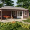 Goedkooptuinhuis Paiva Blokhut - Tuinhuis Paiva | 44 mm | vuren onbehandeld