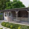 Goedkooptuinhuis Ragna 1 Blokhut - Tuinhuis Ragna | 40 mm | vuren onbehandeld
