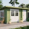 Goedkooptuinhuis Santander 1 Blokhut - Tuinhuis Santander | 34 mm | vuren onbehandeld