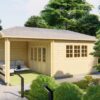 Blokhut - Tuinhuis Torkel | 44 mm | vuren onbehandeld