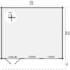 Goedkooptuinhuis Tova grondplan Blokhut - Tuinhuis Tova | 44 mm | vuren onbehandeld