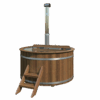Hottub met interne RVS kachel Ø180 cm Thermowood