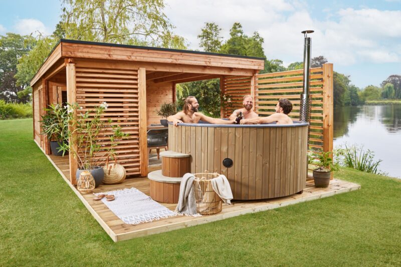 Hottub Deluxe XL &oslash;220 cm Thermowood