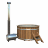Hottub met externe RVS kachel Ø180 cm Thermowood