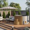 Hottub Deluxe ø200 cm Thermowood