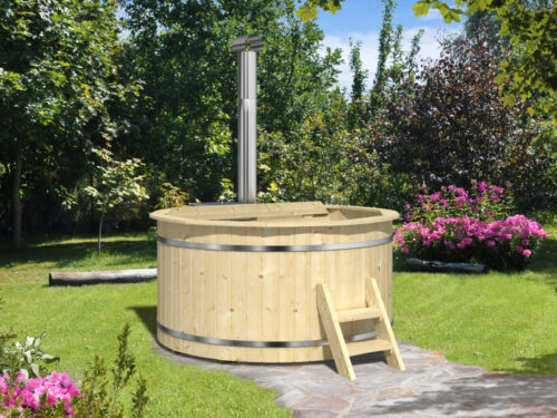 Inter Houten Hottub Ø200 interne kachel