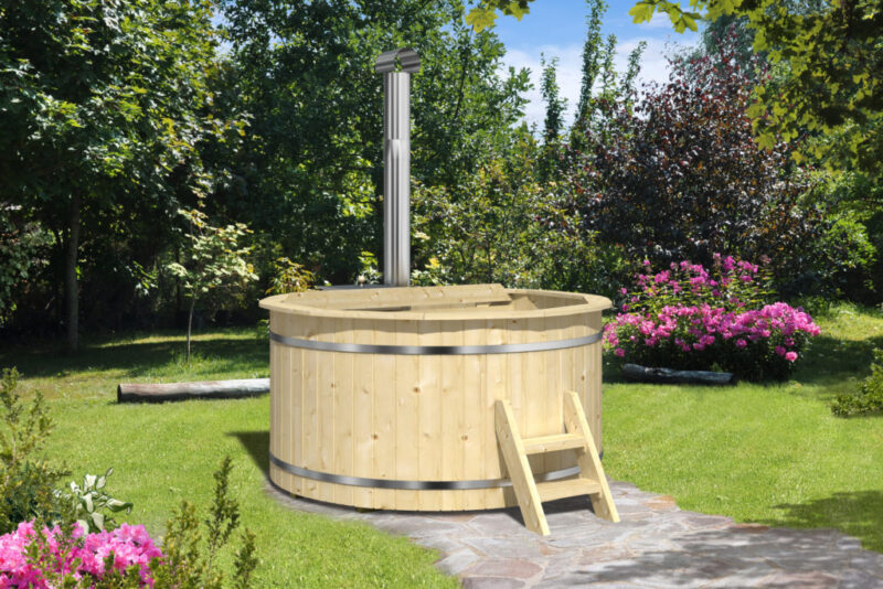 Inter Houten Hottub Ø200 interne kachel