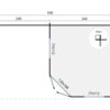 Blokhut - Tuinhuis Kennet | 28 mm | vuren onbehandeld