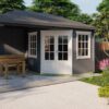 Blokhut - Tuinhuis Kennet | 28 mm | vuren onbehandeld