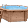 Luxe houten zwembad Cabana Beach 434 x 401 x 116 cm