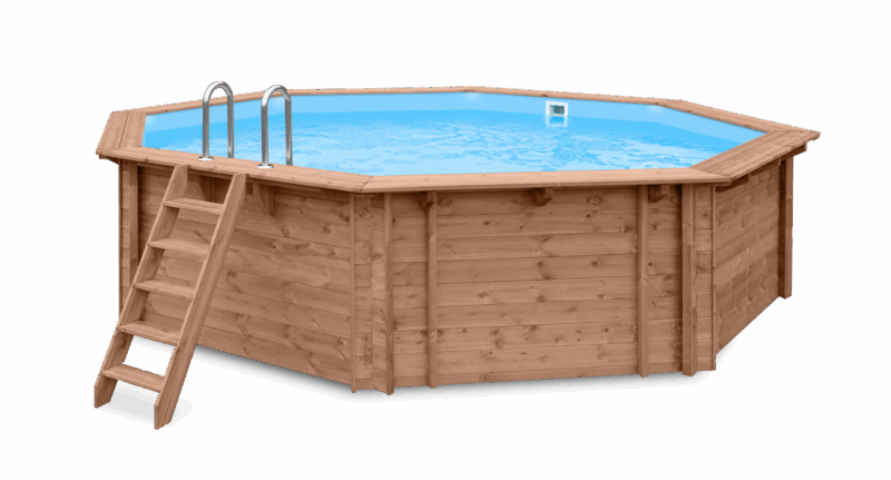 Luxe houten zwembad Kokomo Beach 560 x 517 x 129 cm