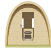 Sauna POD Tolva 260 cm | 38 mm | onbehandeld