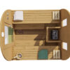 Sauna POD Tolva 260 cm | 42 mm | Thermowood