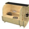 Sauna cube Rovaniemi 280 cm | 38 mm | onbehandeld