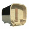 Sauna cube Rovaniemi 280 cm | 38 mm | onbehandeld