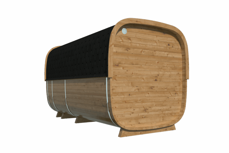 Sauna cube Rovaniemi 390 cm | 42 mm | Thermowood