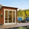 Sauna huis Tampere XXS | 40 mm | onbehandeld