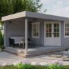Blokhut - Tuinhuis Stig | 28 mm | vuren onbehandeld