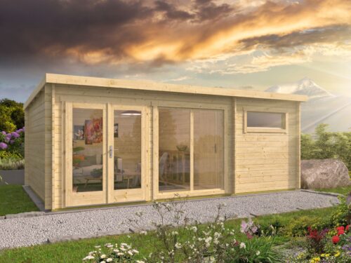 WWvGkCsKj9TgENnJOODYVOkYkoObxosFGSaiWW4N.jpg Blokhut - Tuinhuis Flow 2.0 | 40 mm | vuren onbehandeld