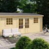 Blokhut - Tuinhuis Dianne | 40 mm | vuren onbehandeld