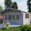 goedkooptuinhuis Blackpool 1 Blokhut - Tuinhuis Blackpool | 58 mm | vuren onbehandeld