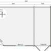 goedkooptuinhuis Helge grondplan Blokhut - Tuinhuis Helge | 44 mm | vuren onbehandeld