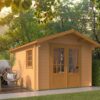goedkooptuinhuis Peggie 1 Blokhut - Tuinhuis Peggie | 40 mm | onbehandeld