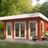 goedkooptuinhuis Yorick 1 Blokhut - Tuinhuis Yorick | 44 mm | vuren onbehandeld