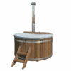 Hottub met interne RVS kachel Ø180 cm Thermowood