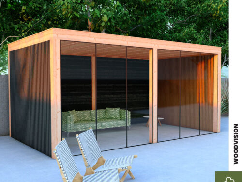 Douglasvision buitenverblijf modern 499x306,5 cm