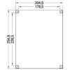 Douglas Overkapping 244,8 x 254,9 x 254,9 cm