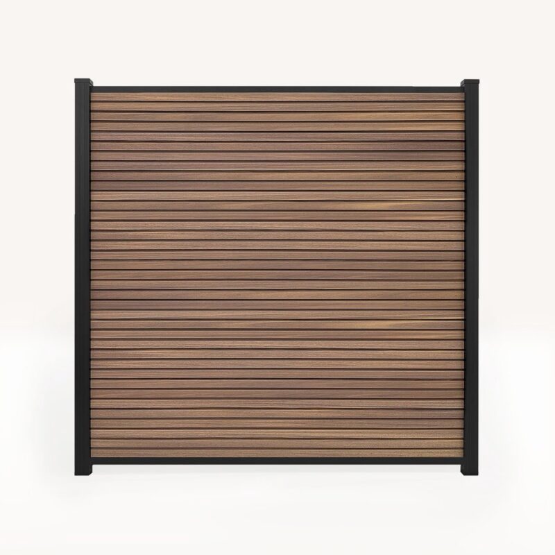 6zB7icCjjEeMV00Gjyg79hEnLioxASaQev3EWYSB.jpg NewTechWood Co-extrusie composiet scherm Triple, 180 x 180 cm, Teak.