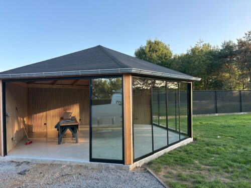 Douglas houten Paviljoen