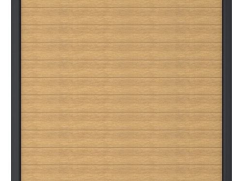 NewTechWood Co-extrusie composiet scherm, 181 x 180 cm, Red Cedar.