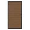 NewTechWood Co-extrusie composiet scherm, 180 x 180 cm, Teak.
