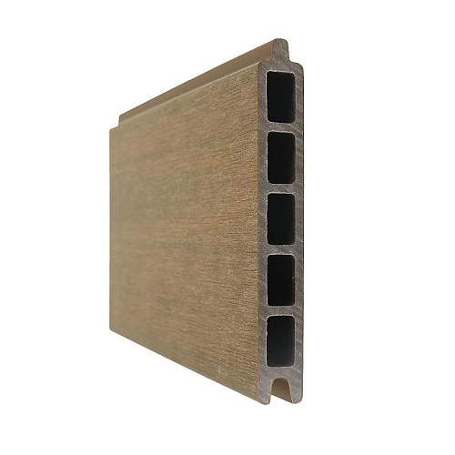 NewTechWood Co-extrusie composiet scherm, 181 x 180 cm, Red Cedar.
