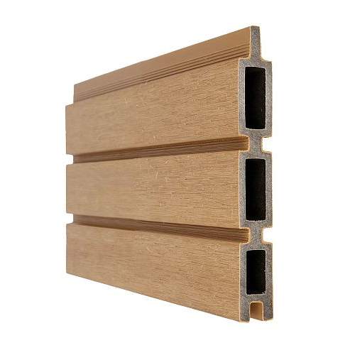 NewTechWood Co-extrusie composiet scherm Triple, 180 x 180 cm, Red Cedar.