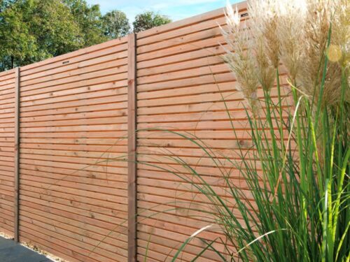 Tuinscherm Elan 180 Excellent douglas, 180 x 180 cm, onbehandeld.