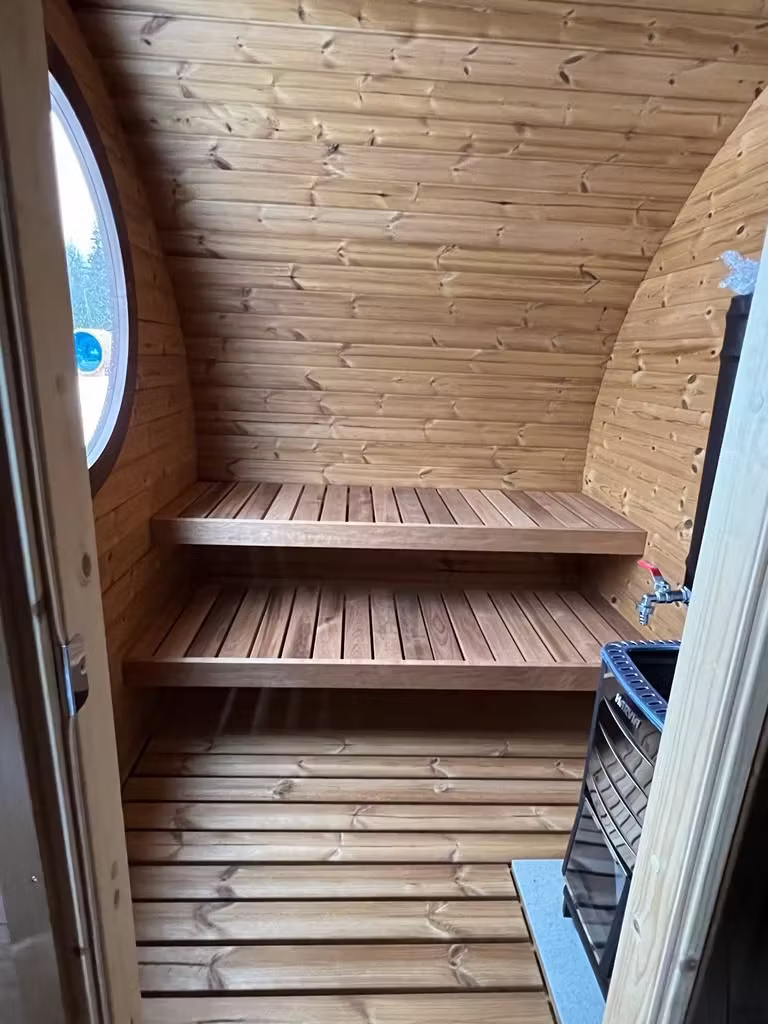 Barrelsauna Oval 195