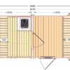 Barrelsauna Oval 195