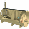 Inter Barrelsauna 4.0 Grondplan Inter Barrelsauna 4.0