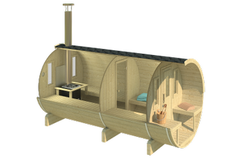 Inter Barrelsauna 4.0 Grondplan Inter Barrelsauna 4.0