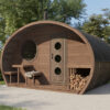 Barrelsauna Oval 300